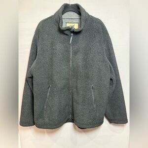 Irish Setter by Red Wing Shoes Heavy Fleece Jacket‎ in Grey,  Men's XXL